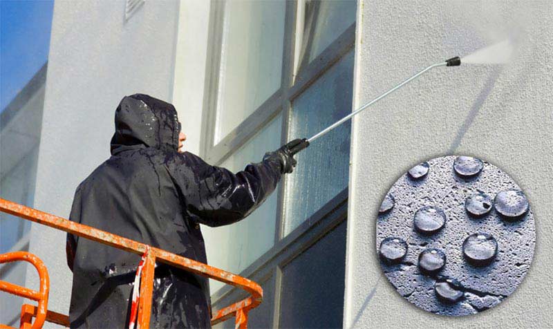 Nettoyage et peinture façade - FOURN HABITAT : artisan peintre - Nettoyage bio vapeur, démoussage et ravalement peinture façade, boiserie ferronnerie  sur Ergué-Gabéric, Quimper … dans le Finistère (29)